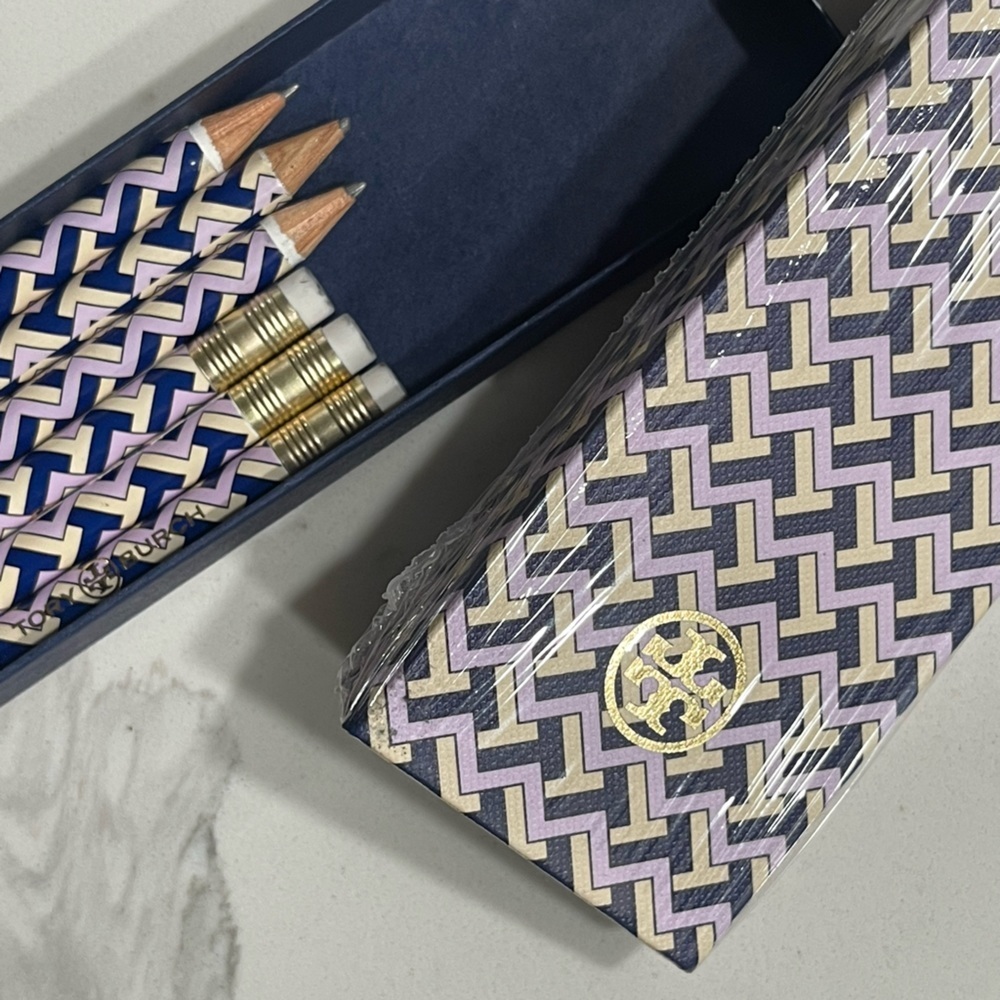 Tory Burch made in Italy new case of six pencils limited edition - Picture 3 of 5
